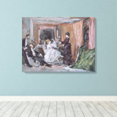 ホルテンス・シュナイダーの化粧室 キャンバスプリント (インサイチュ (ウッドフロア))