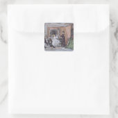 ホルテンス・シュナイダーの化粧室 スクエアシール (バッグ)