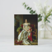 ホルテンス・ド・ボーハルネとその息子 ポストカード (スタンド正面)