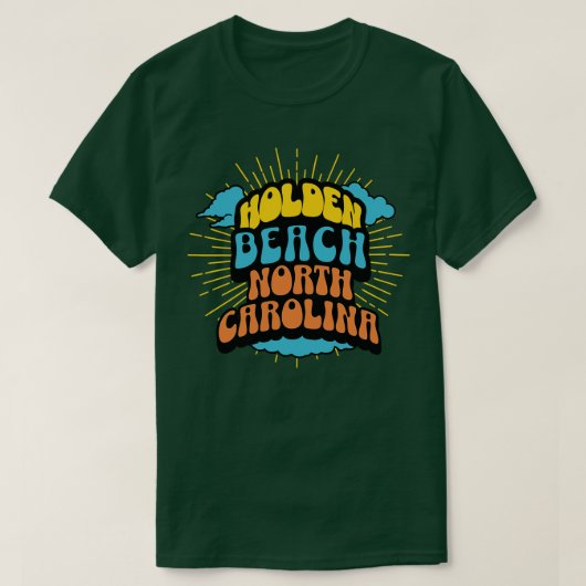 ホルデンビーチノースオリナサニー夏期スカイ Tシャツ (デザイン正面)