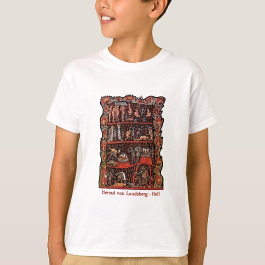 ホルトゥス・デリシアラム・ヘル Tシャツ (正面)