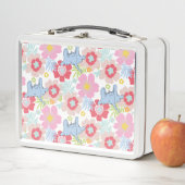 ホルトンはAを聞く | パステルフラワーパターン メタルランチボックス (インサイチュ)