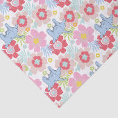 ホルトンはAを聞く | パステルフラワーパターン 薄葉紙 (詳細)