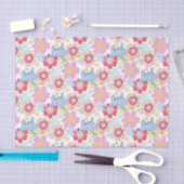 ホルトンはAを聞く | パステルフラワーパターン 薄葉紙 (クラフト)