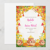 ホルドゥの招待状をハルディの招待状として、ハルディが招待する 招待状 (正面/裏面)