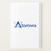 ホルミウム (Ho) – 原子 | ATOMIVRA™ コレクション ノートブック (裏面)