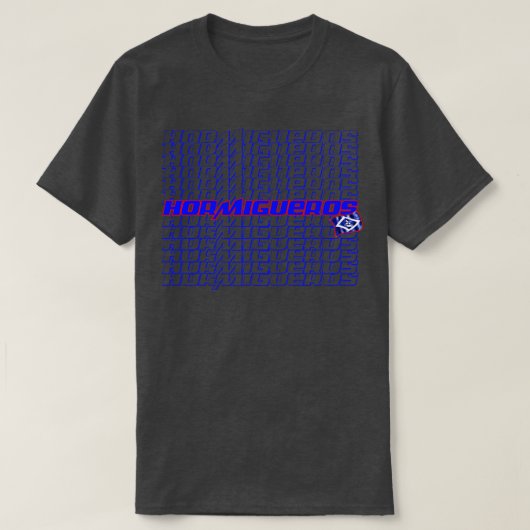 ホルミゲロスカスケード文字1 Tシャツ (デザイン正面)