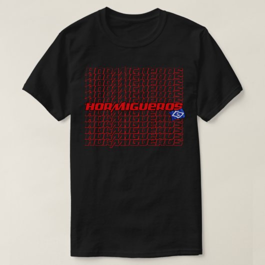ホルミゲロスカスケード文字 Tシャツ (デザイン正面)