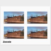 ホルメンズチャーチコペンハーゲンデンマーク 長方形シール (シート)