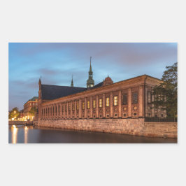 ホルメンズチャーチコペンハーゲンデンマーク 長方形シール