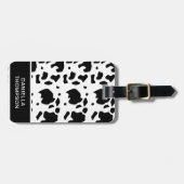 ホルモダンスタインフライアシアンカウクプリントパタン旅行 ラゲッジタグ (正面横)