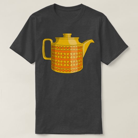 ホルンシーサフロンティーポット Tシャツ (デザイン正面)
