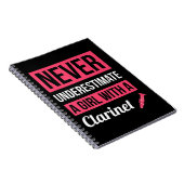 ホルンGifを持つ女の子を過小評価しなフランスのい ノートブック (右側)