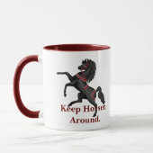 ホル保セのまわりにン マグカップ (左)