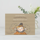 ホレイサンクスギビングの子供たちのパーティー 招待状 (スタンド正面)