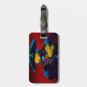 ホレイショポップ・アートのネルソンアートラゲージタグ ラゲッジタグ (裏面縦)