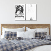 ホレイススキピオアエミリアナスのポートレート キャンバスプリント (インサイチュ (寝室))