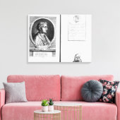 ホレイススキピオアエミリアナスのポートレート キャンバスプリント (インサイチュ (リビング))