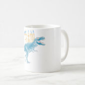 ホレイハヌッカヘブライ語（ユダヤ教）メノラードレディおもしろいデルジウイ コーヒーマグカップ (正面右)