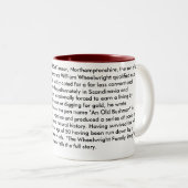 ホレスのWheelwrightのマグ ツートーンマグカップ (正面右)