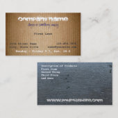 ホレス 名刺 (正面/裏面)