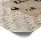 ホレンヘブ将軍の印を持つリングや輪 ポスター (角)