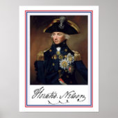 ホレーション絵画・ネルソンとサイン ポスター (正面)