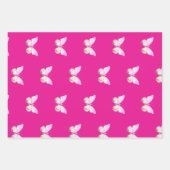 ホロかわいらしダイヤモンドB'flyラッピング紙セット3 ラッピングペーパーシート (正面3)