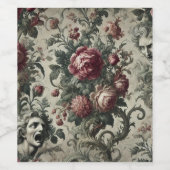 🌹ホロウの継承 – ゴシックビクトリアン ワインラベル (シングルラベル)