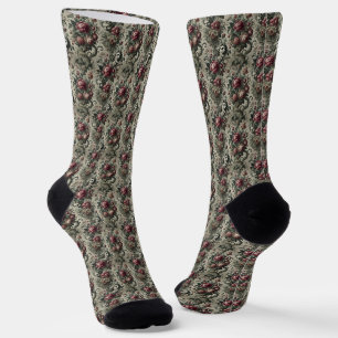 🌹ホロウの継承 – ゴシック様式のデリリウム ソックス