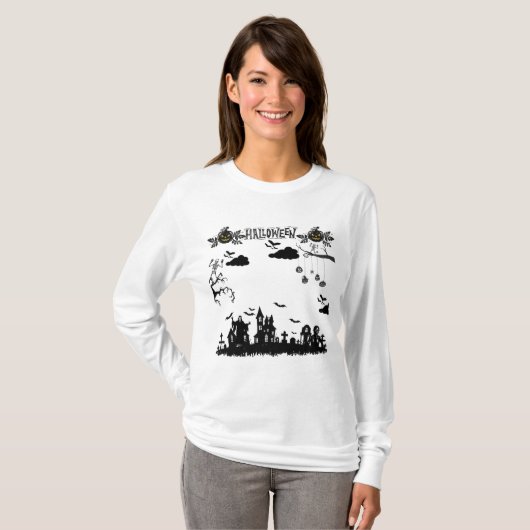 ホロウカースホワイト Tシャツ (正面フル)