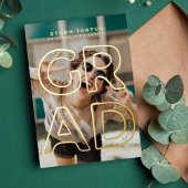 ホロウラインスクールグラードゴールドフォイル発表 箔招待状