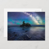 ホロウ岩の上の天の川 ポストカード (正面/裏面)