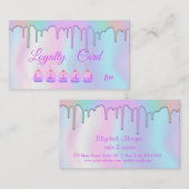 ホロエレガントグモダンケーキが乾く ロイヤリティカード (正面/裏面)