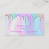 ホロエレガントグモダンケーキが乾く ロイヤリティカード (裏面)