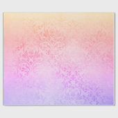 ホロエレガントモダンダマスク ラッピングペーパー (フラット)