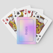 ホロカラフルグ背景 トランプ (裏面)