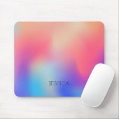 ホロカラフルグ背景 マウスパッド (マウス)