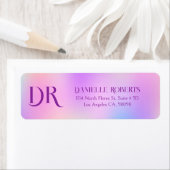 ホロカラフルグ背景 ラベル (インサイチュ)