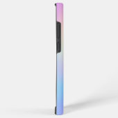 ホロカラフルグ背景 SAMSUNG GALAXYケース (右側面)