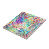 ホロカラフルフトリップ(幻覚体験)のようなォログラフィー タイル (側面)