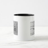 ホロクフラダンサーとバンド写真ハワイ マグカップ (中央)