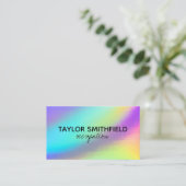 ホログフェイクラフィカスタムック·名刺 名刺 (スタンド正面)