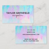 ホログフェイクラフィカスタムック·名刺 名刺 (正面/裏面)