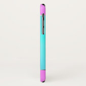 ホログラフィかわいらしック銀蝶iPhone Xケース Case-Mate iPhoneケース (裏面/左)