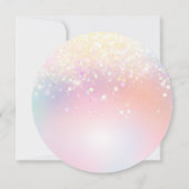 ホログラフィエレガントックきらめきグリッターダストシック セーブザデート (裏面)