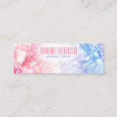 ホログラフィエレガントックイヤリングジュエリー表示ホルダー スキニー名刺 (正面)