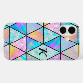 ホログラフィエレガントックカラフル Case-Mate iPhoneケース (裏面 (横))