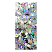 ホログラフィエレガントックグリッターメイクアップアーティストブラックRa ラックカード (裏面)