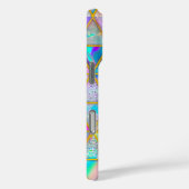 ホログラフィエレガントックトレンディーフェイク金ゴールド幾何学的 Case-Mate iPhoneケース (裏面 / 右)